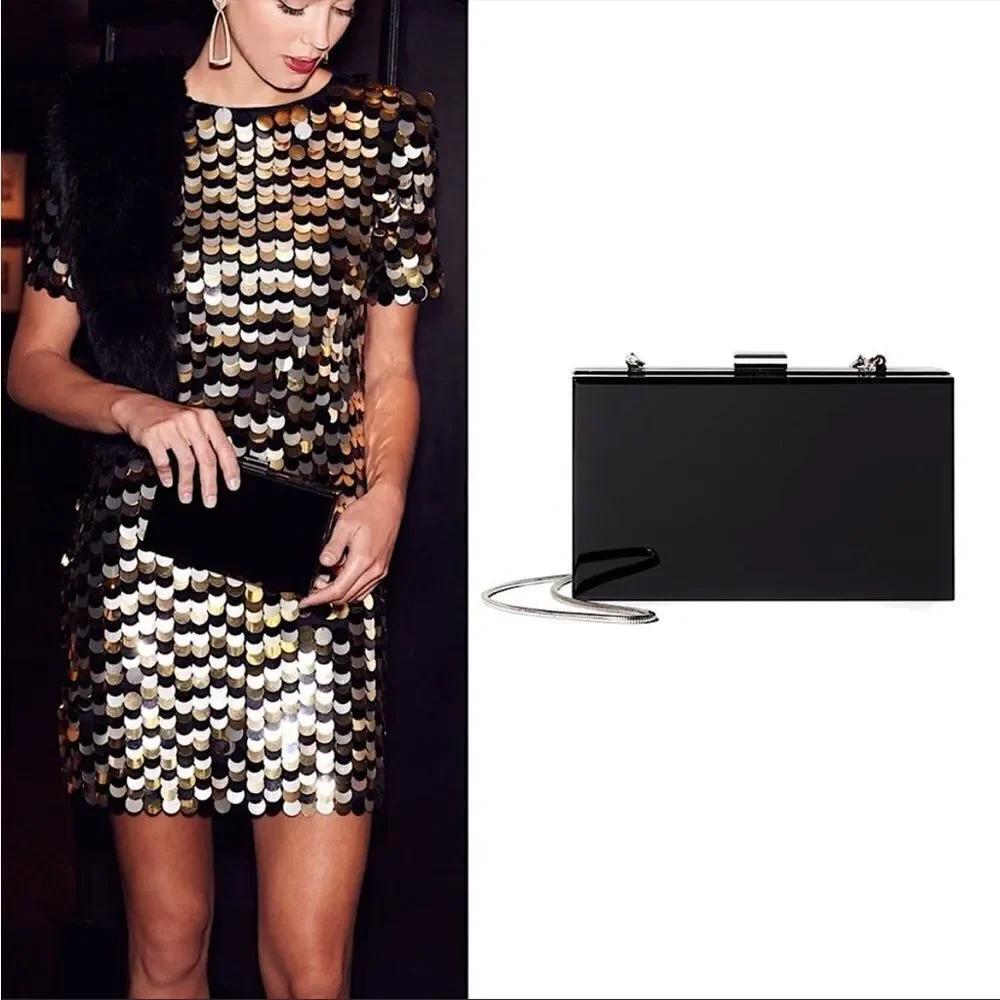 Rachel Zoe for Box of Style Clutch in Black - New